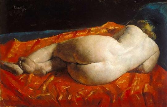 Basch Andor (1885-1944) Reclining nude, 1918