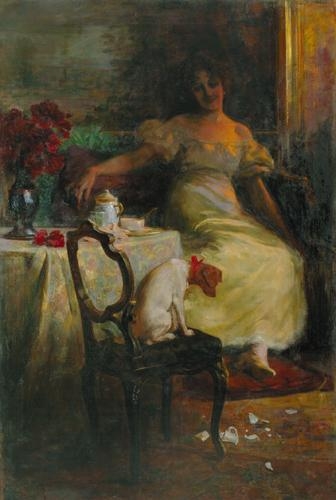 Gergely Imre (1868-?) Eltörött a csésze
