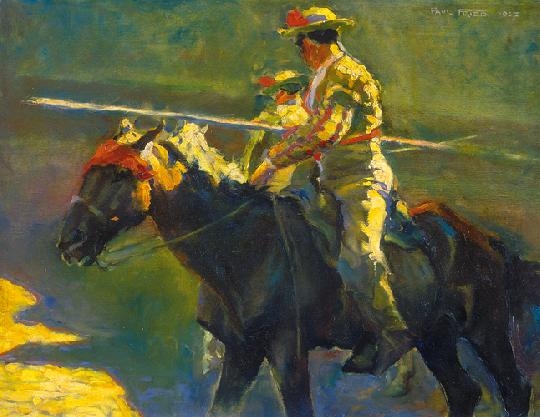 Fried Pál (1893-1955) Bullfighter, 1927