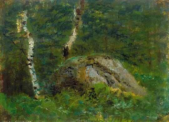 Mednyánszky László (1852-1919) The dept of the forest