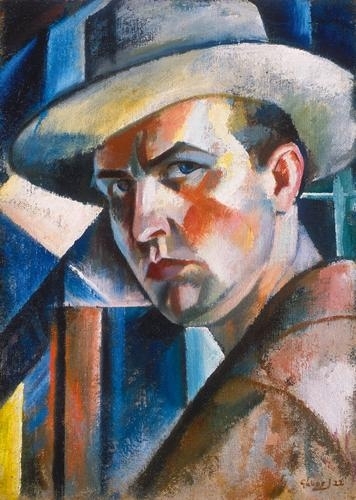 Gábor Jenő (1893-1968) Önarckép, 1922