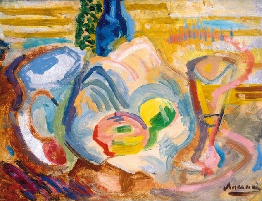 Marosán Gyula (1915-2003) Abstract still life
