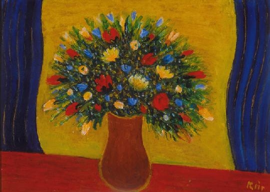 Klie Zoltán (1897-1992) Tavaszi virágok