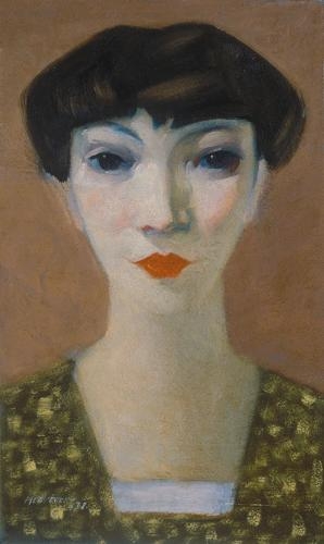 Medveczky Jenő (1902-1969) Female portrait, 1938