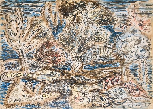 Gadányi Jenő (1896-1960) Landscape, 1951