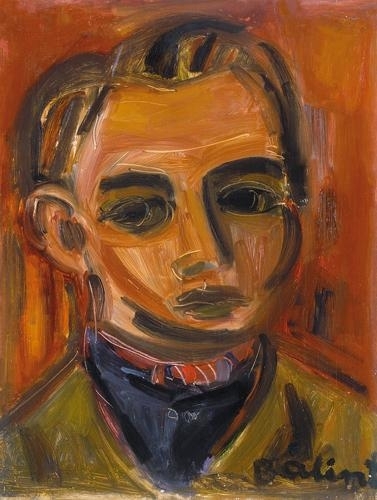 Bálint Endre (1914-1986) Portrait of a boy