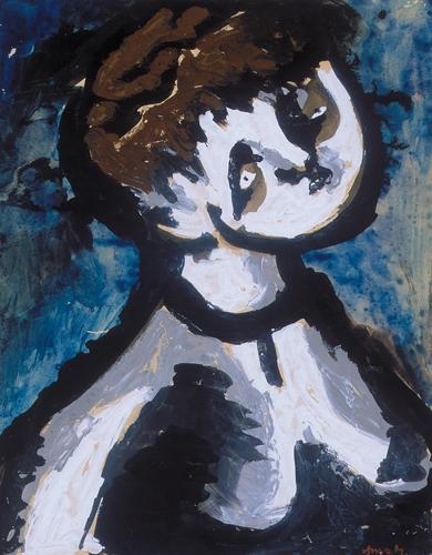 Anna Margit (1913-1991) Female portrait