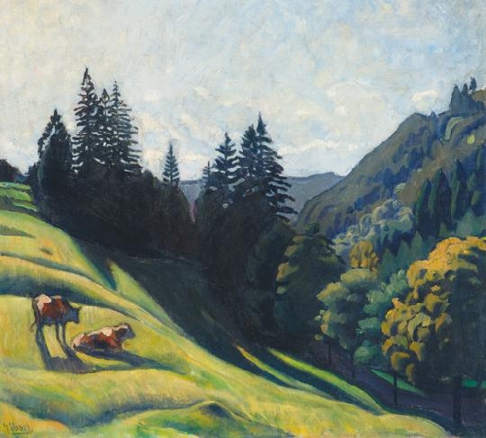 Gábor Jenő (1893-1968) Hillside