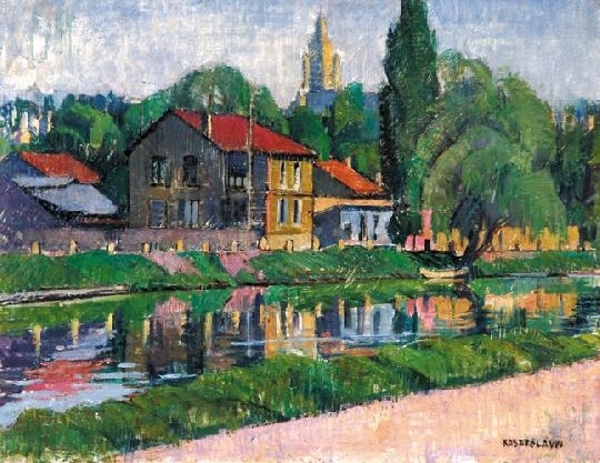 Kosztolányi Kann Gyula (1868-1945) The outskirts of Pontoise