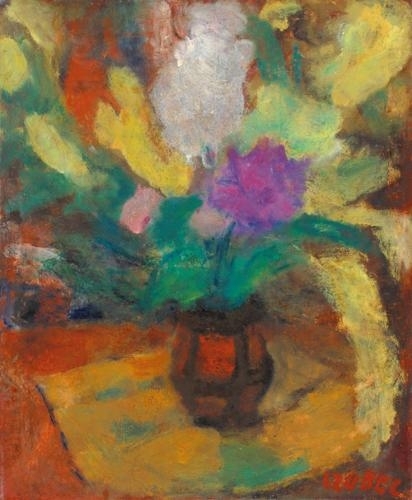 Czóbel Béla (1883-1976) Tavaszi virágok, 1934-36