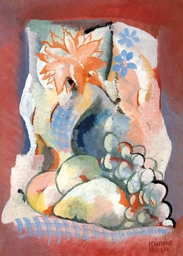 Kádár Béla (1877-1956) Flower and fruit