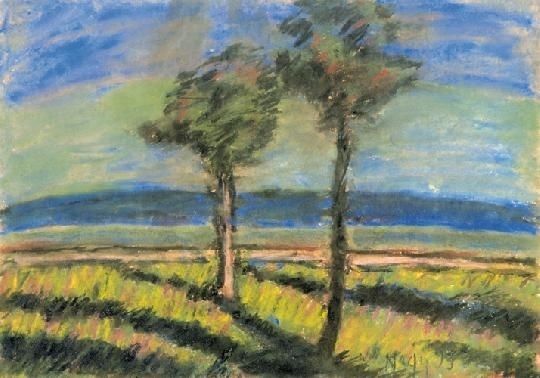 Nagy István (1873-1937) Two trees