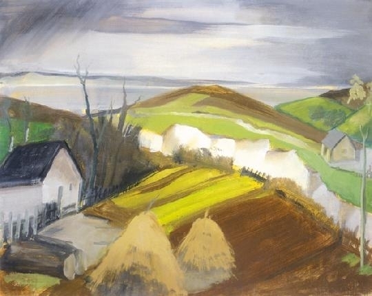 Farkas István (1887-1944) Tájkép (Bretagne), 1930