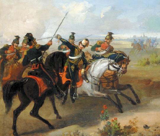 Rákosi Nándor (1832-1884) Csata
