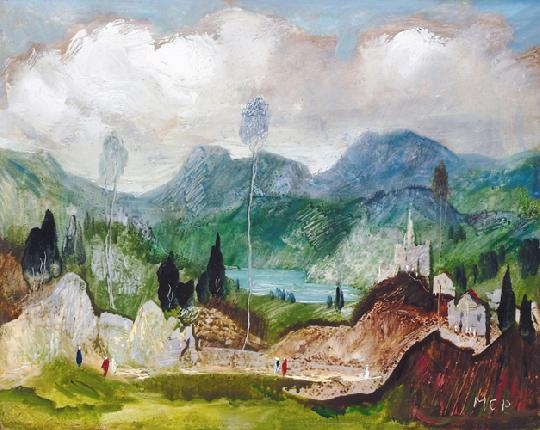 Molnár C. Pál (1894-1981) Tengerszem