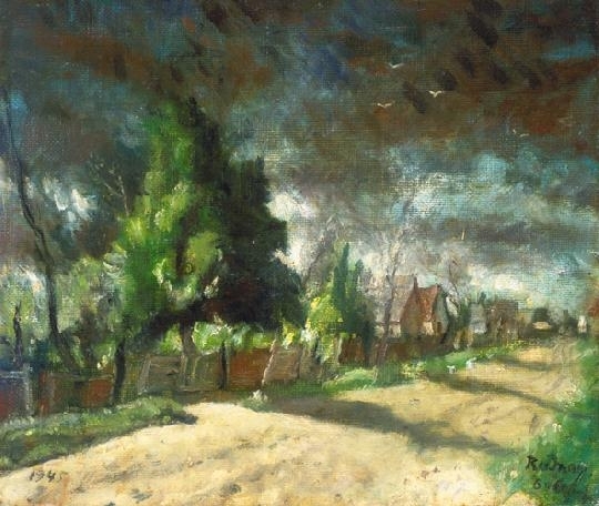 Rudnay Gyula (1878-1957) Spring in Bábony, 1945