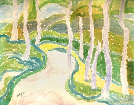 Mattis Teutsch János (1884-1960) Trees