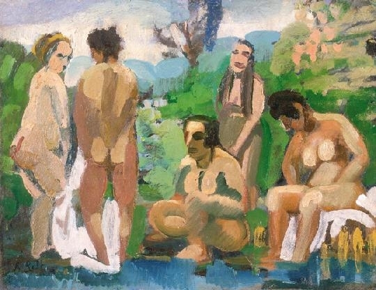 Réth Alfréd (1884-1966) Bathers, 1908