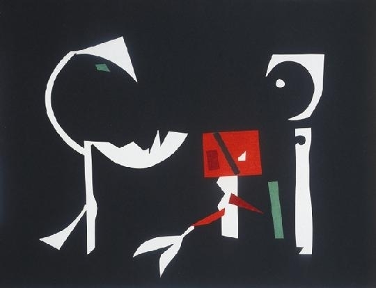 Korniss Dezső (1908-1984) Tale (“duo” plan), 1955