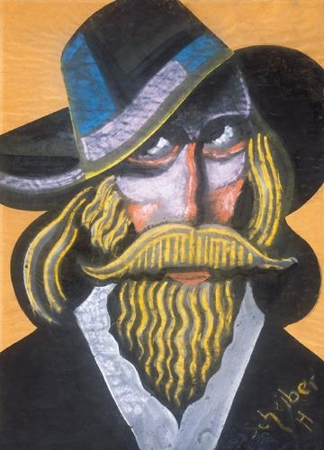 Scheiber Hugó (1873-1950) Male portrait