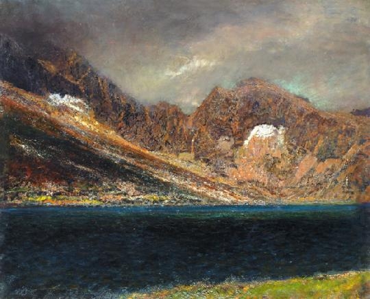Mednyánszky László (1852-1919) Tatra mountain landscape