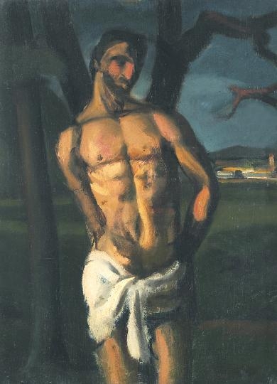 Mund Hugó (1892-1962) Saint Sebestyen (Vilmos Perlrott Csaba)