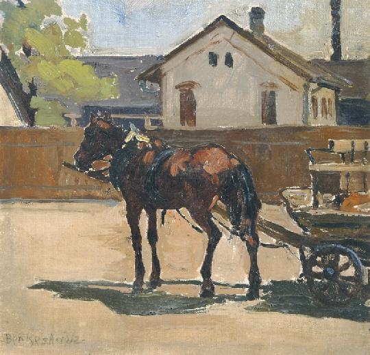 Berkes Antal (1874-1938) Cart, 1912