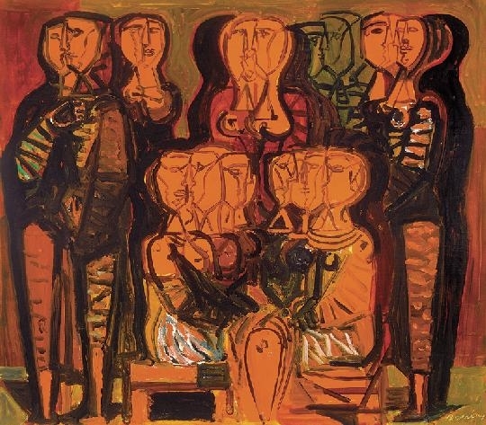 Barcsay Jenő (1900-1988) Kompozíció
