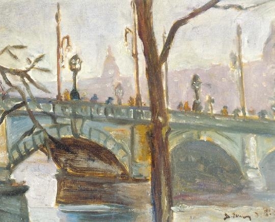 Diener Dénes Rudolf (1889-1956) Parisian detail, 1929