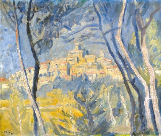 Basch Andor (1885-1944) Mediterranean landscape, 1929
