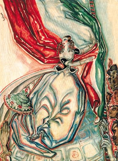 Batthyány Gyula (1887-1959) Flag-mother