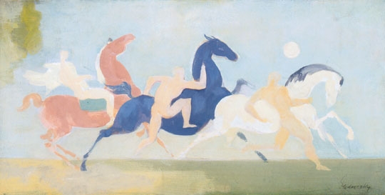 Medveczky Jenő (1902-1969) Riders