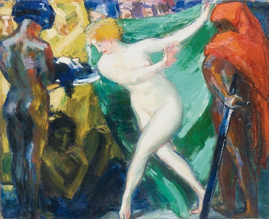 Vaszary János (1867-1939) The dance of Salome, around 1921