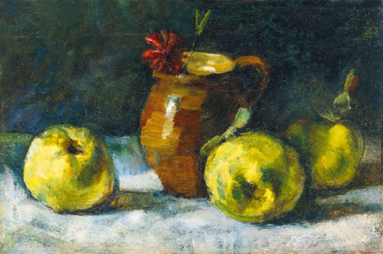 Koszta József (1861-1949) Csendélet gyümölcsökkel, 1910-es évek