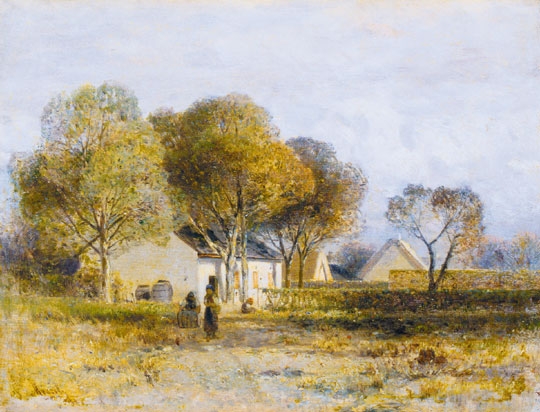 Mészöly Géza (1844-1887) Autumn mood