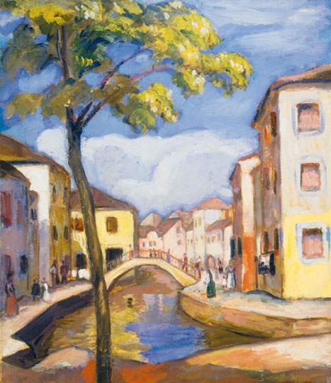 Iványi Grünwald Béla (1867-1940) Venice