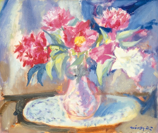 Márffy Ödön (1878-1959) Flower still-life