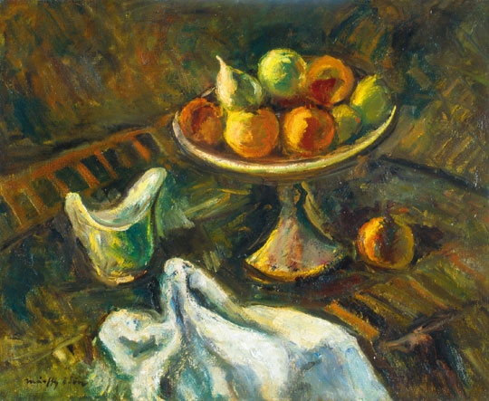 Márffy Ödön (1878-1959) Fruit still-life, from the 1910s