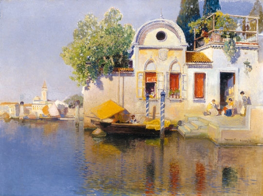 Herrer Cézár (1868-1919) Venetian afternoon, 1911