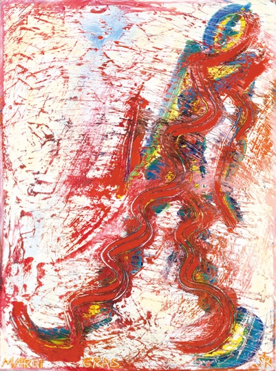 Swierkiewicz Róbert (1942-) Mardi Gras (Cézanne után szabadon), 1993