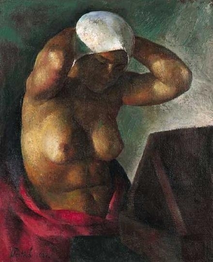 Patkó Károly (1895-1941) After bathing, 1924