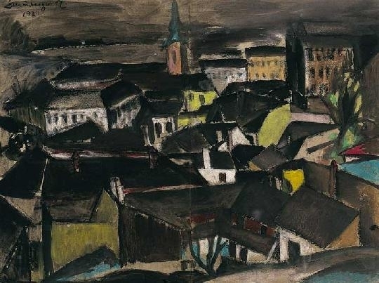 Schönberger Armand (1885-1974) Roofs, 1924