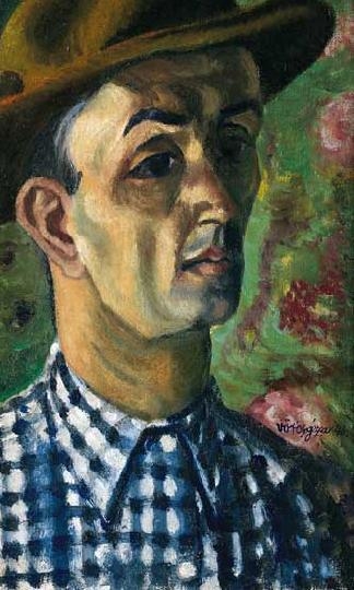 Vörös Géza (1897-1957) Self-portrait