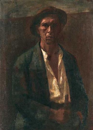 Czigány Dezső (1883-1938) Önarckép