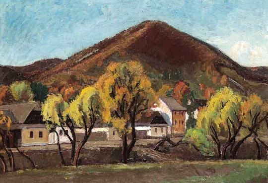 Balla Béla (1882-1965) Golden autumn