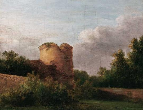 Telepy Károly (1828-1906) Castle ruins