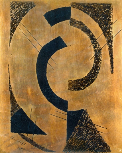 Delaunay-Terk, Sonja (1885-1979) Kompozíció, 1971