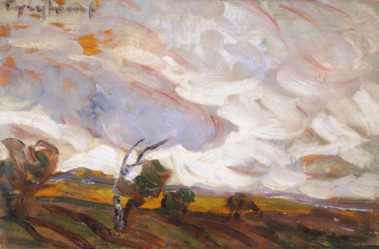 Egry József (1883-1951) Landscape of Balaton