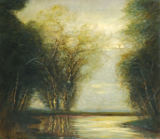 Mednyánszky László (1852-1919) Twilight
