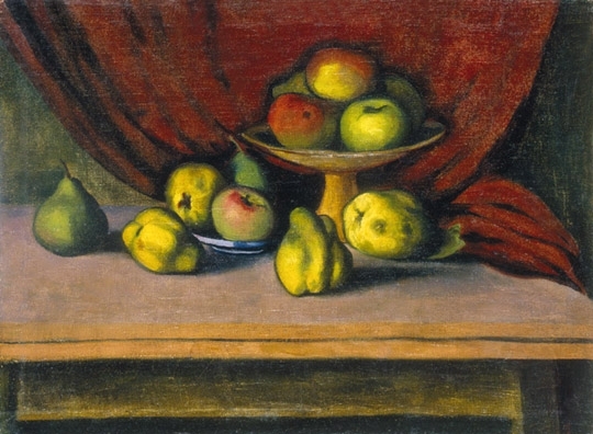 Orbán Dezső (1884-1987) Still life with fruits, around 1910